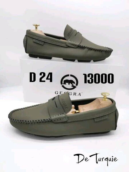 Mocassins en cuir hommes