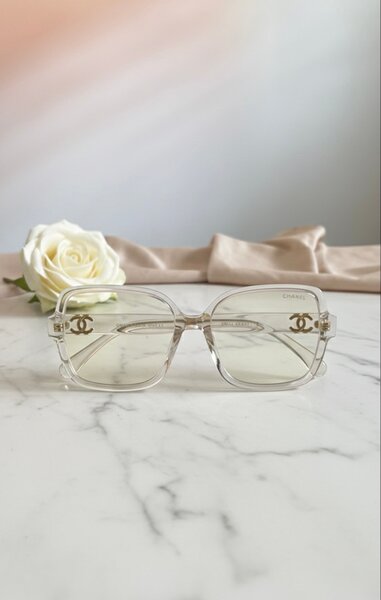 Lunettes de vue transparentes Chanel
