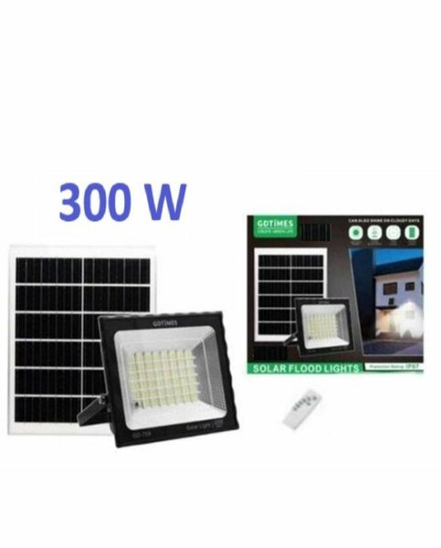 Projecteur solaire LED extérieur 300W
