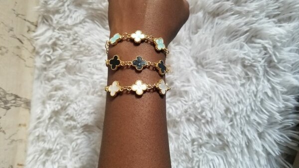 Bracelets trèfle élégants