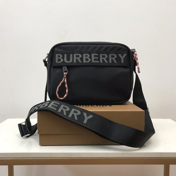 Sac banane Burberry noir homme
