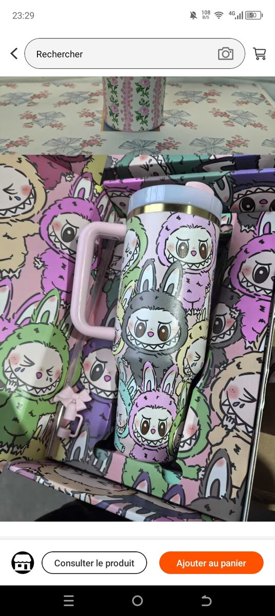 Gobelet Isotherme LABUBU