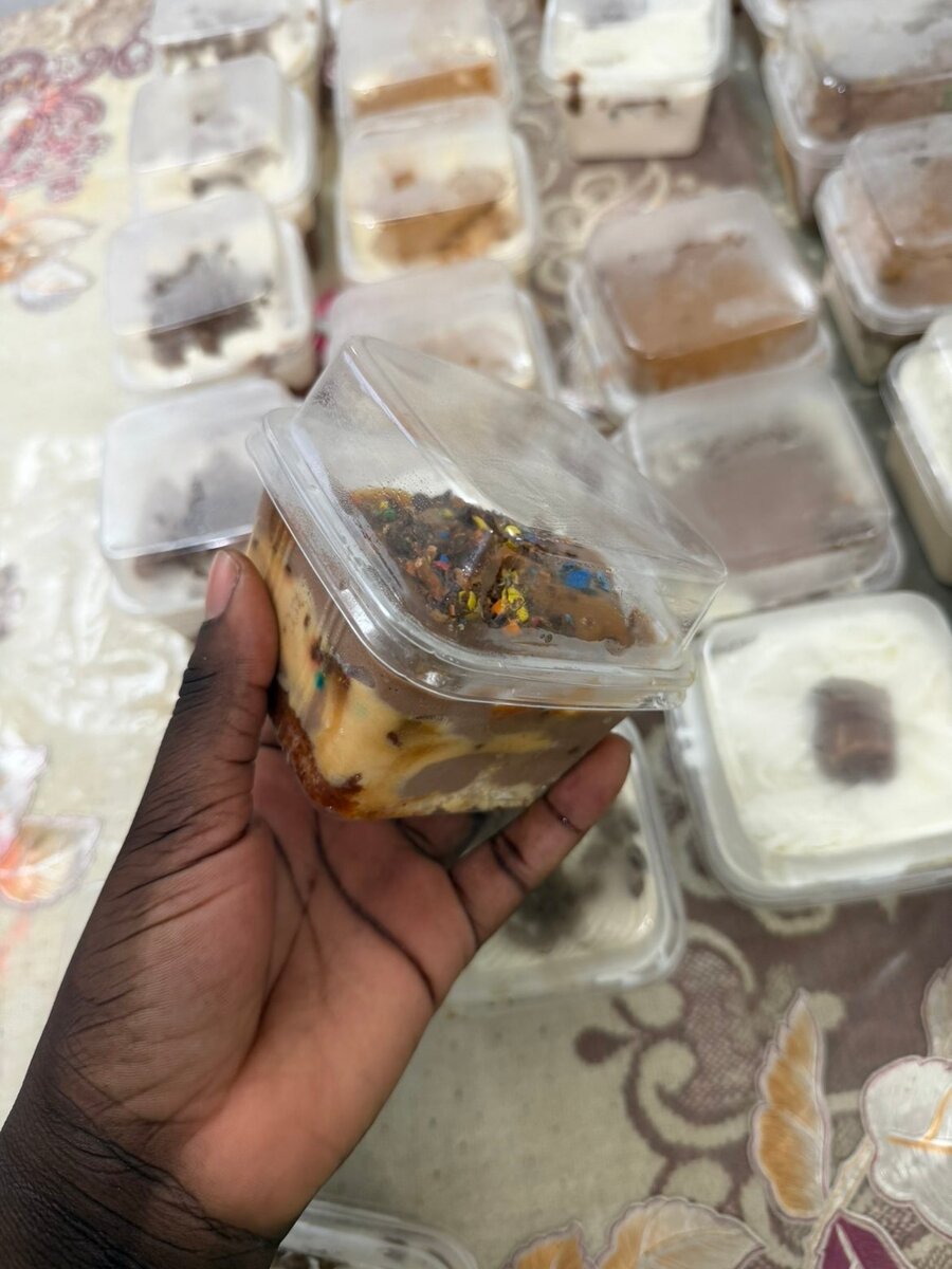 Gâteau en pôts verrines