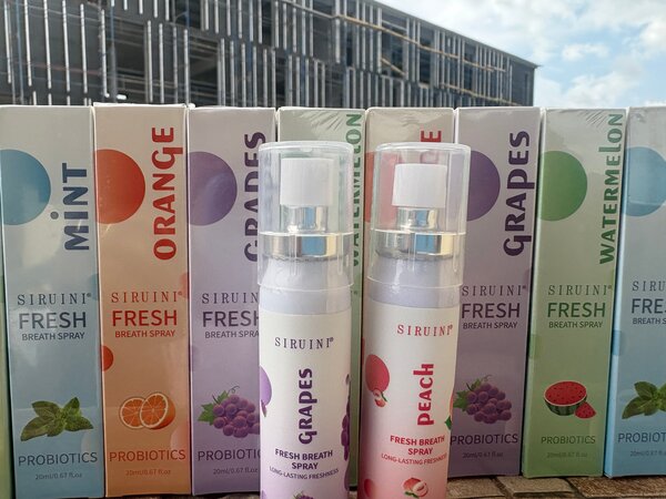 Spray fraîcheur pour l'haleine