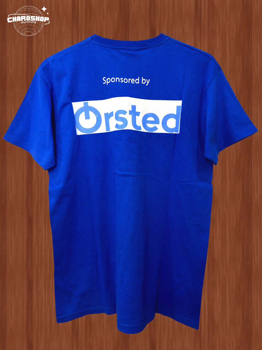 T-shirt bleu "St Mary's Hospice"