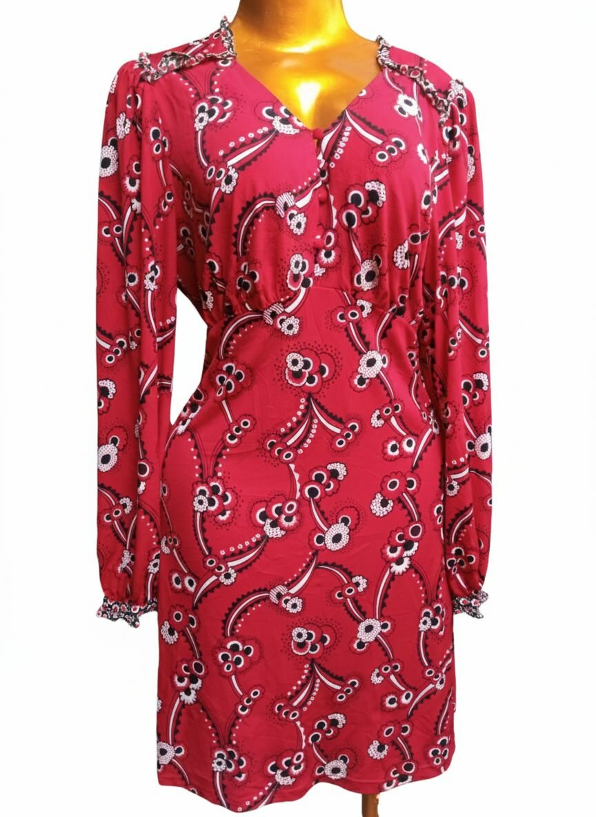 Robe imprimée élégante femme