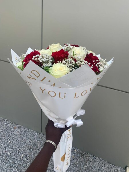 Bouquet de roses élégantes