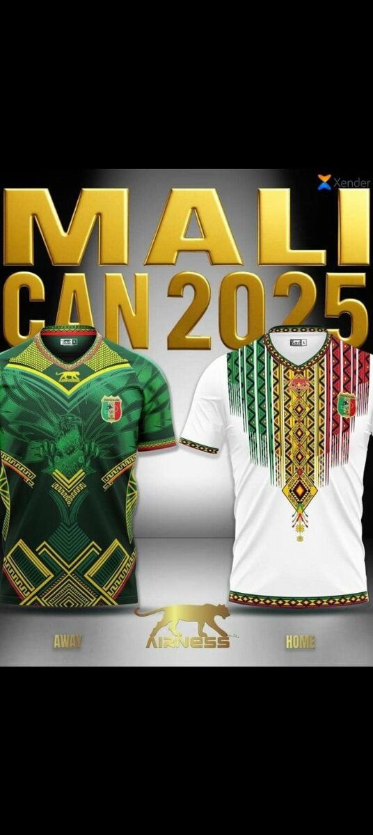 Maillots Mali CAN 2025