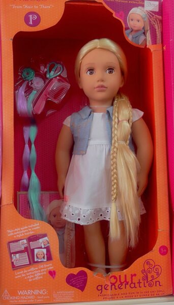 Poupée "Our Generation" interactive