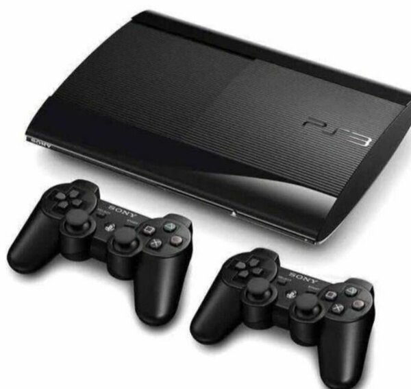Console Sony PlayStation 3 avec manettes