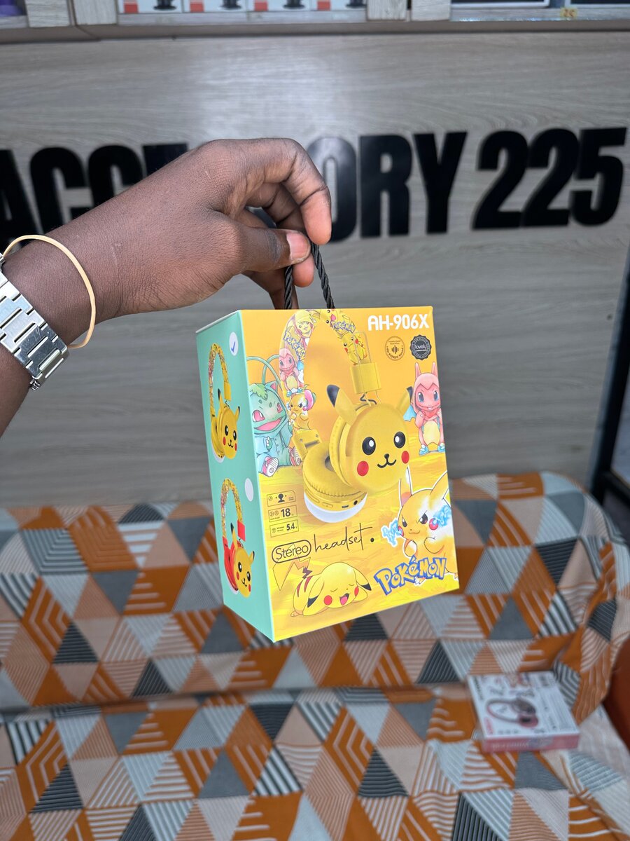 Casque sans fil Pikachu Pokémon