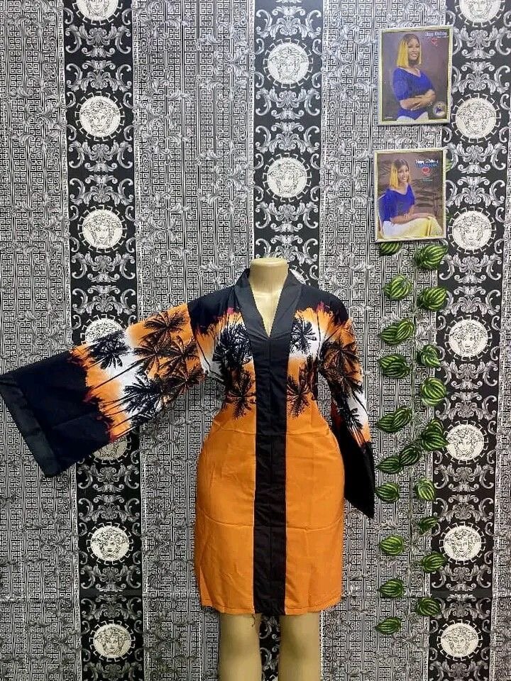 Kimono imprimé pour femme