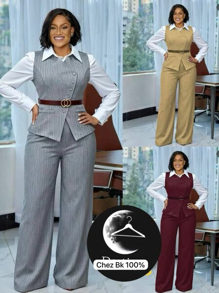 Ensemble pantalon et haut pour femme