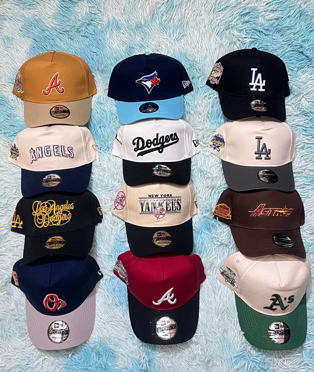 Casquettes de style baseball colorées
