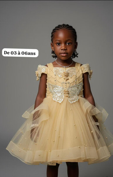 Robe de cérémonie fille 3-6 ans