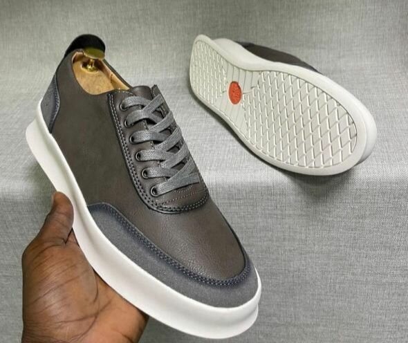 Sneakers en cuir élégants