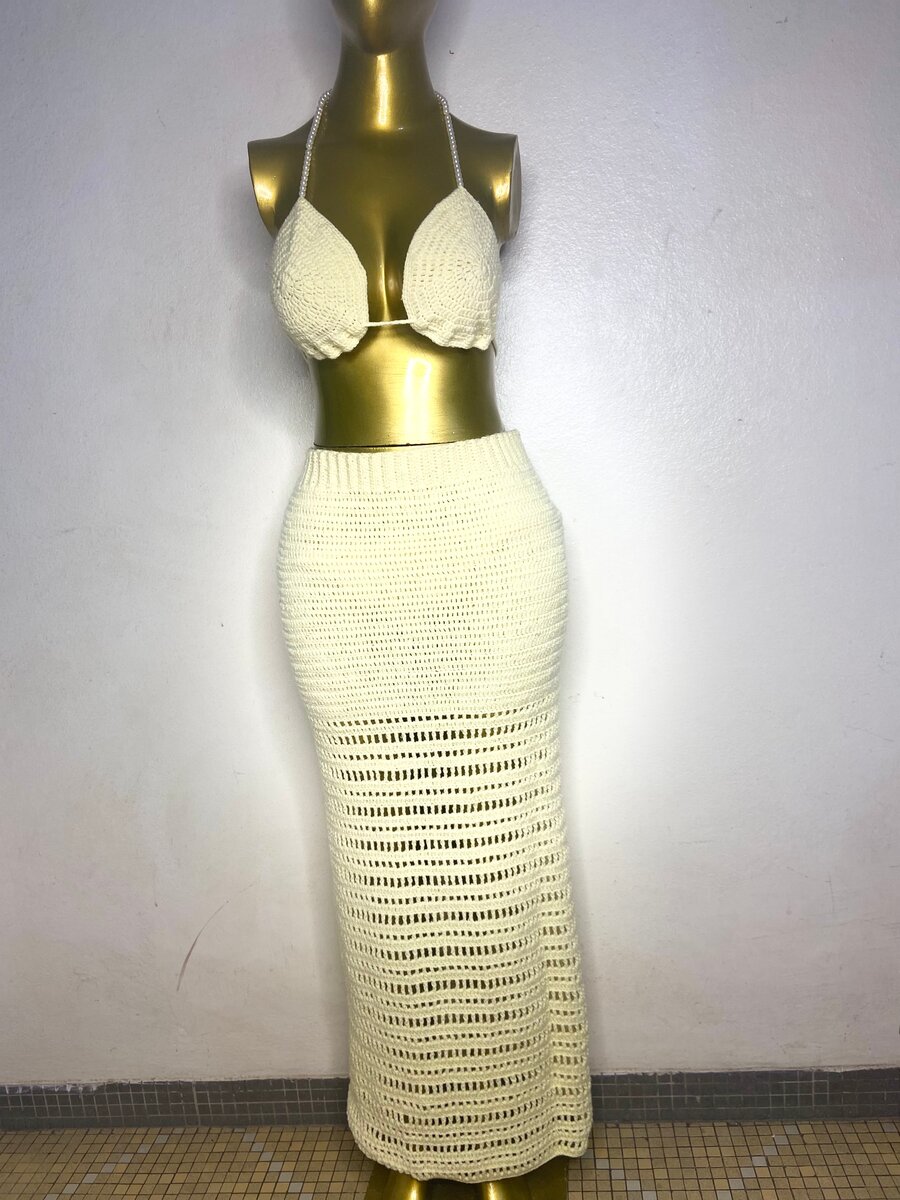 Ensemble Bikini Crochet Femme