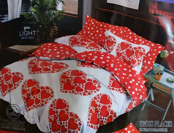 Ensemble draps 3 places