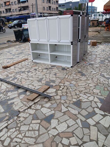 Placard de Cuisine Moderne Blanc