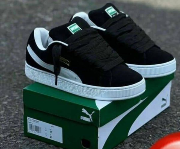 Chaussures Puma homme noir et blanc