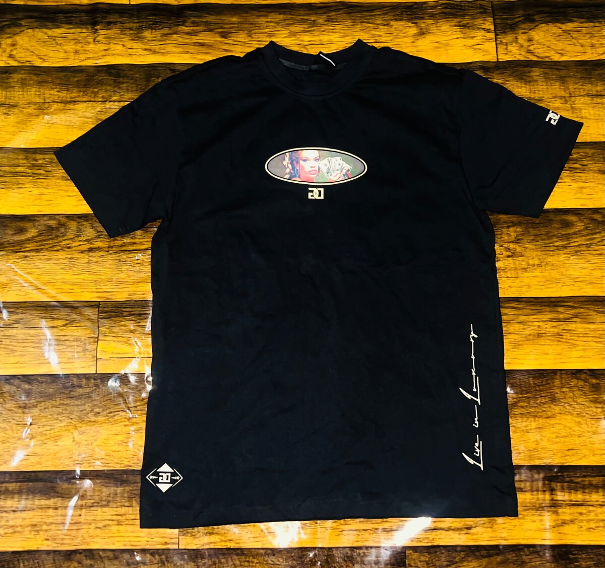 T-shirt noir homme tendance