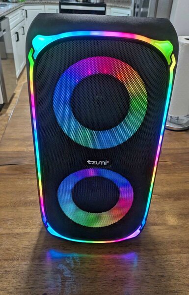 Enceinte Bluetooth portable LED - TZUMI