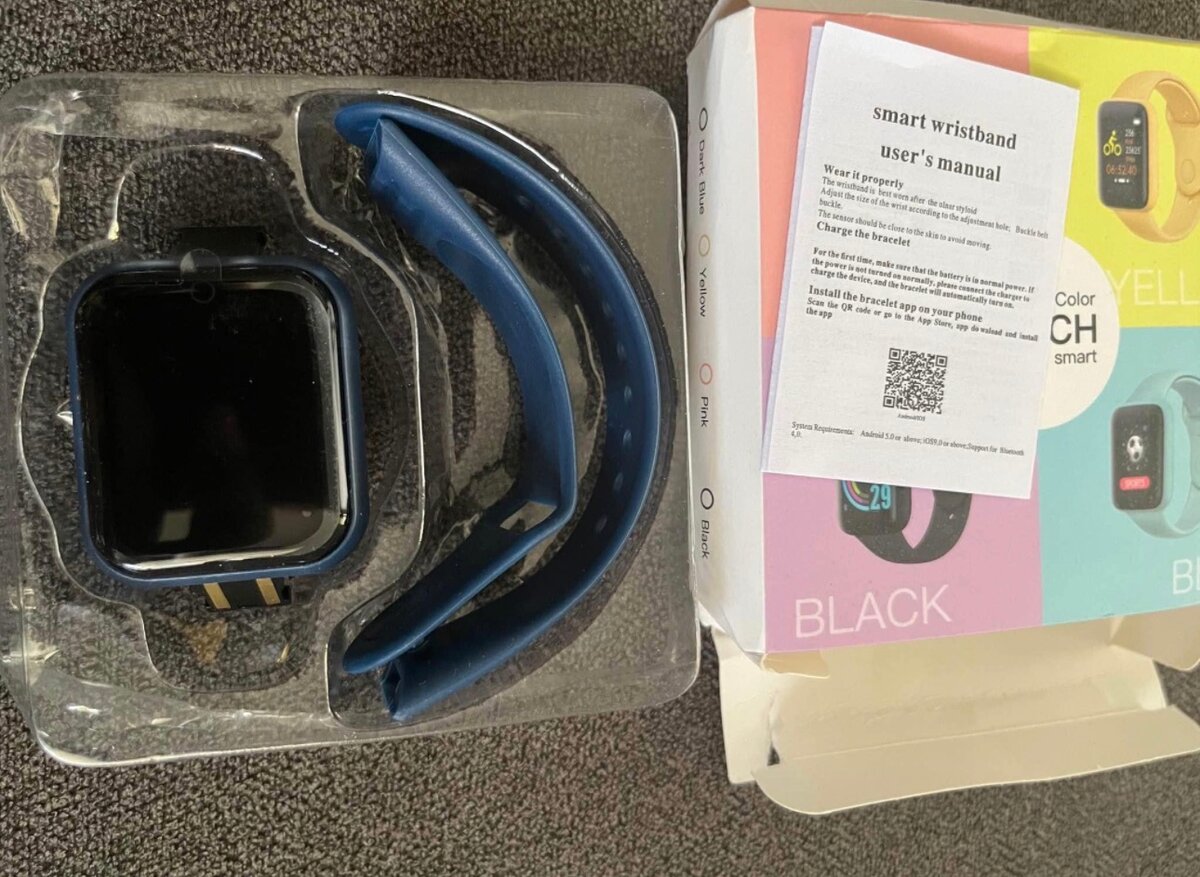 Montre intelligente avec bracelet interchangeable