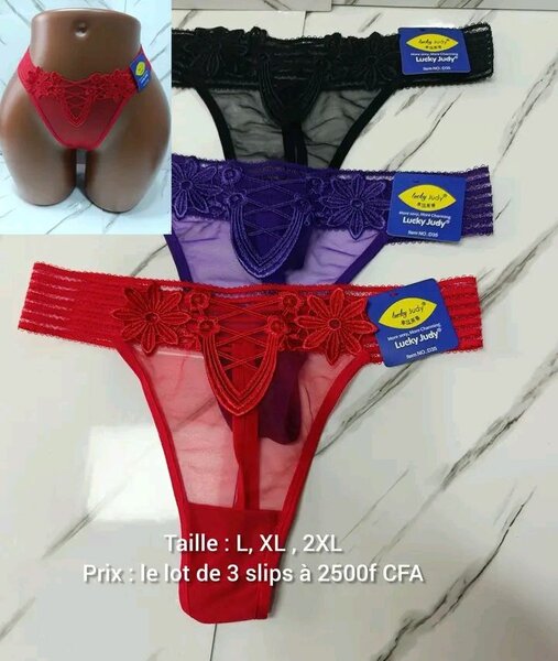 Lucky Lady Slips Dentelle Femme