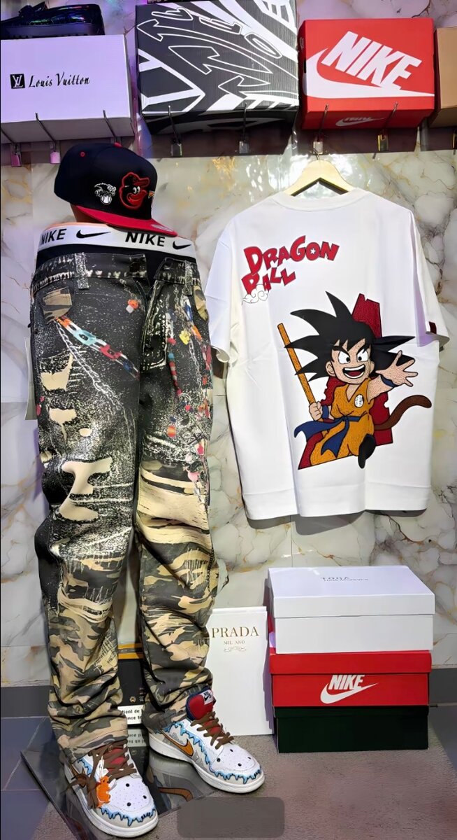 Ensemble streetwear stylé