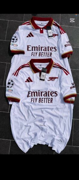 Maillot de foot Arsenal blanc Emirates
