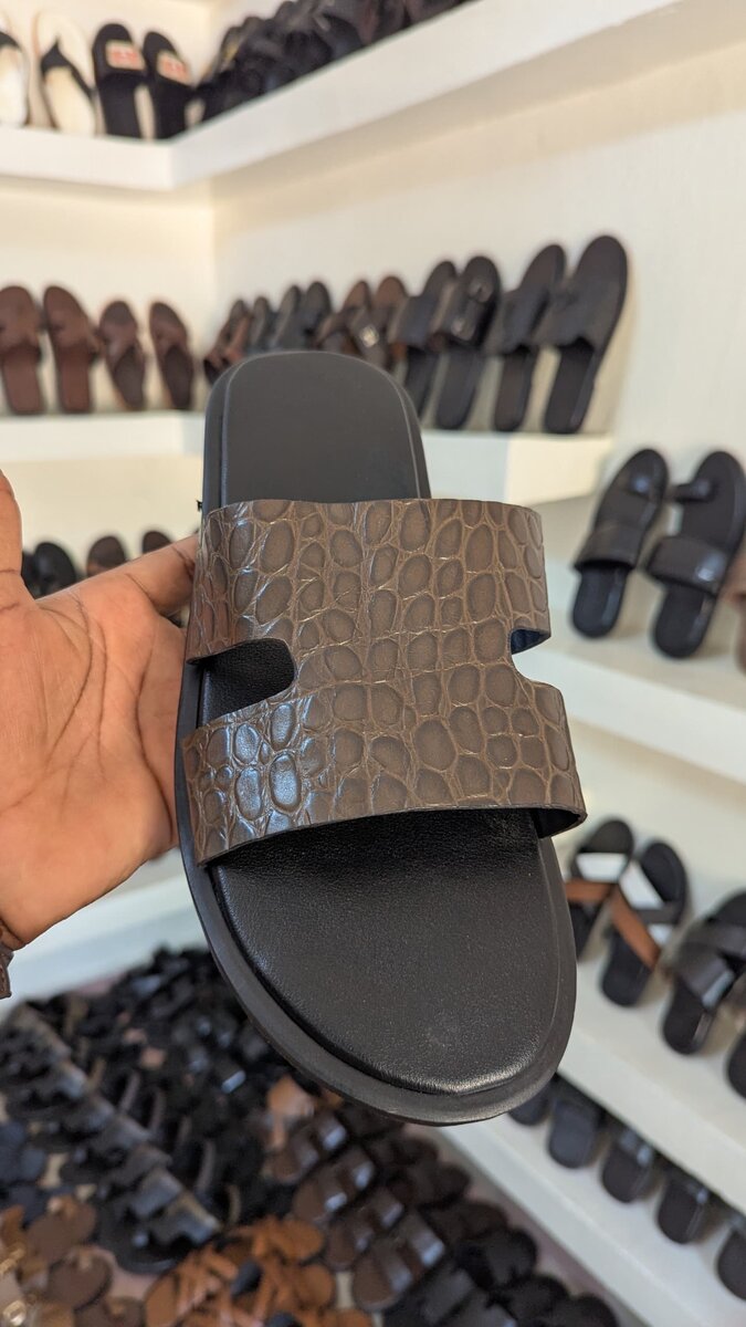 Sandales en cuir pour hommes