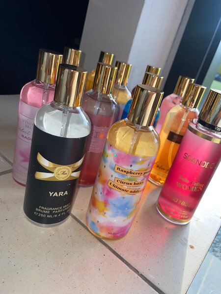 Brume parfumée pour le corps