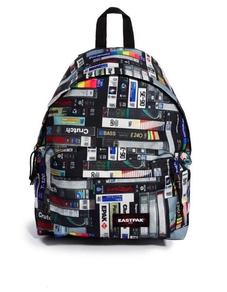 Sac à dos Eastpak imprimé cassettes audio