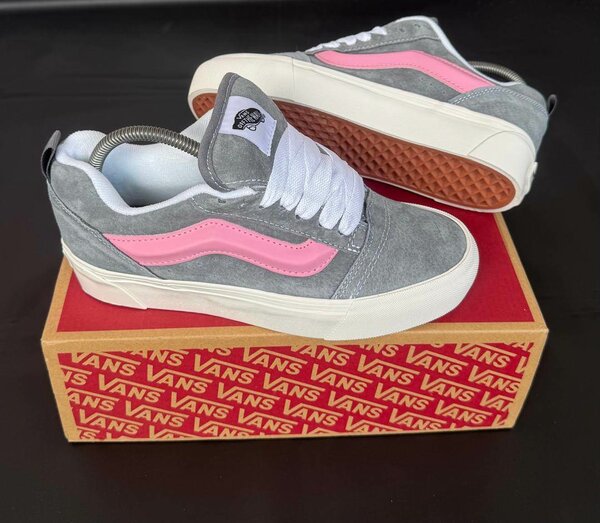 Vans Baskets Gris Rose