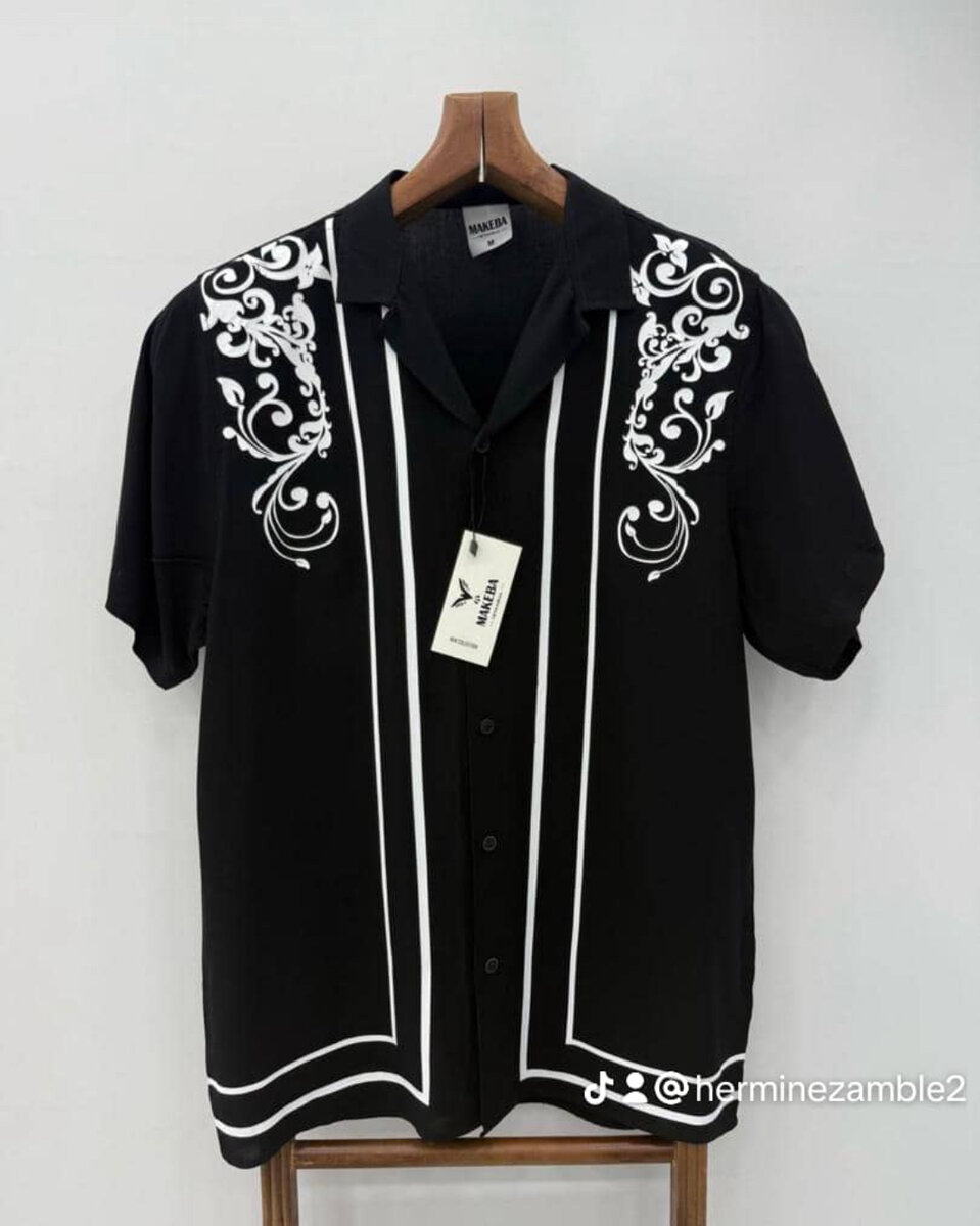 Chemise décontractée tropicale