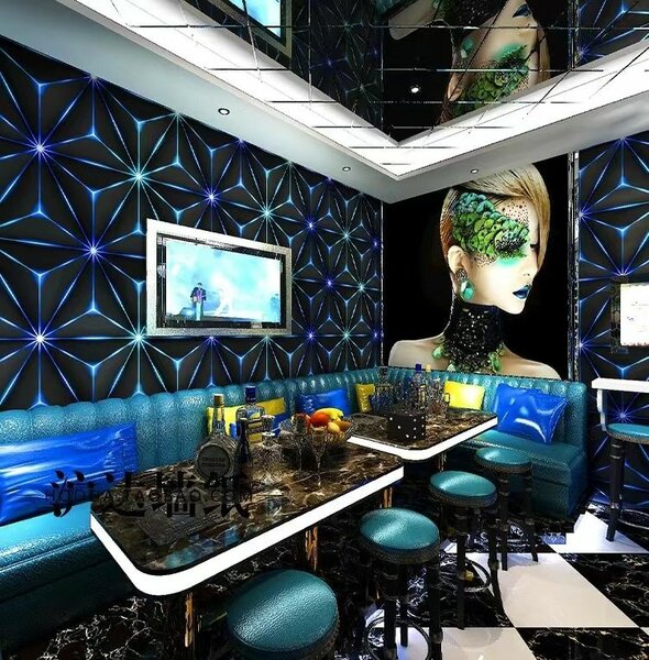 Panneaux Muraux Géométriques 3D