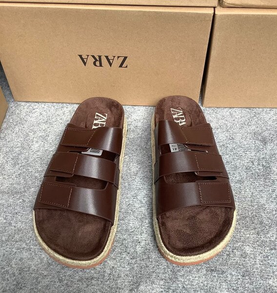 Sandales en cuir pour homme