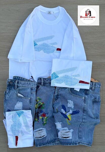 Ensemble t-shirt et short tendance