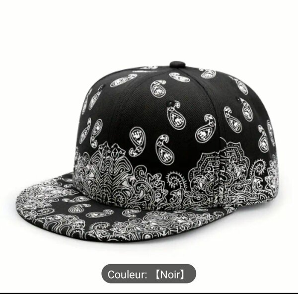 Casquette Snapback Paisley