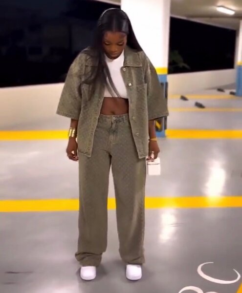 Ensemble en jean élégant