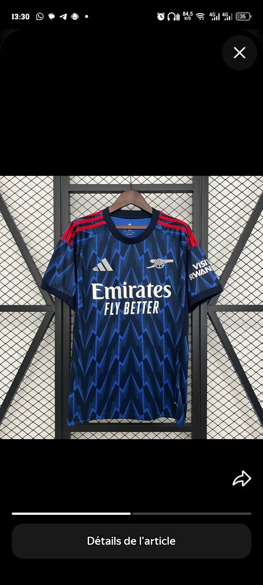 Maillot de football Adidas