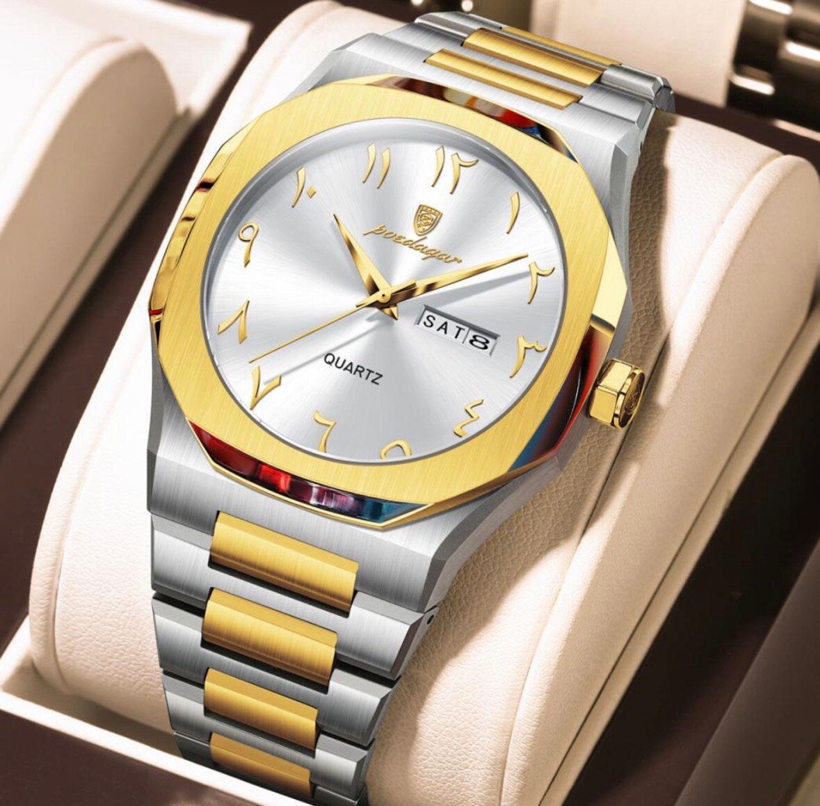 Montre Quartz Homme Élégante