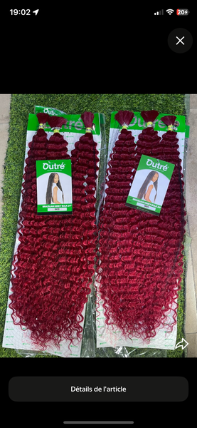 Extensions cheveux bouclés Dutré