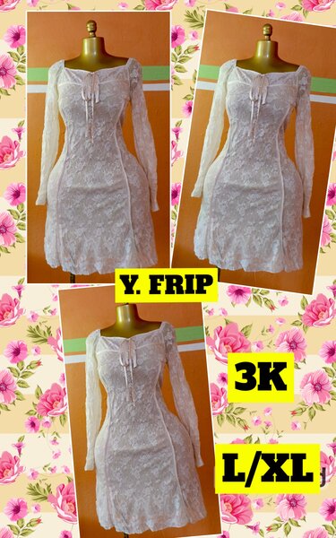 Robe en Dentelle Blanche Élégante