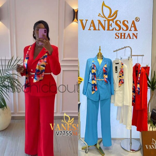 Tailleur pantalon élégant