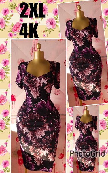 Robe fleurie élégante pour femme