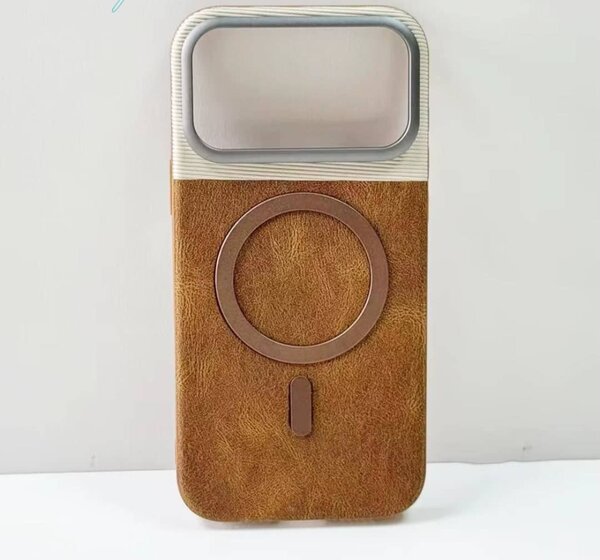 Chargeur magnétique sans fil Marron