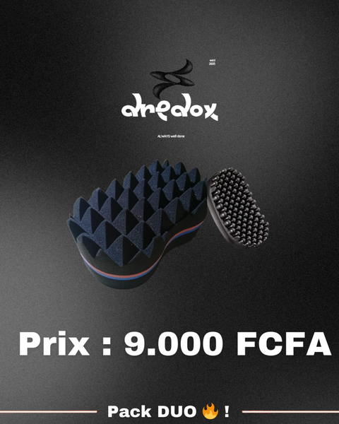 Dredox Brosse Cheveux - Pack Duo