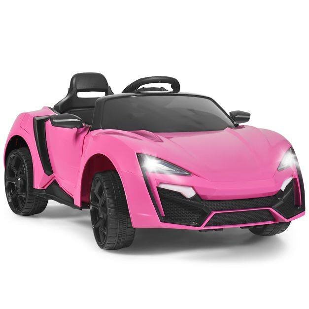 Voiture électrique enfant rose Lamborghini