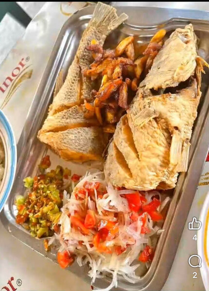 Délicieux poisson frit